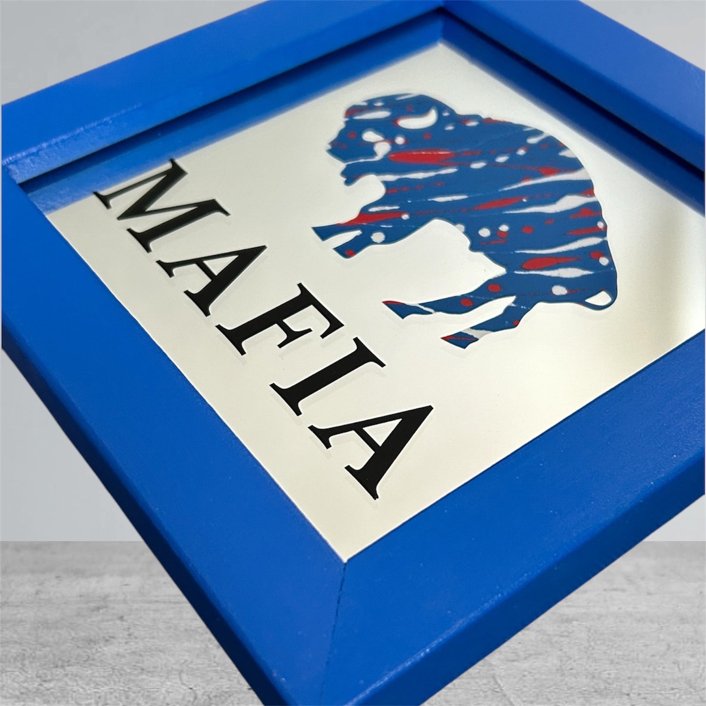 Blue Buffalo Mafia Style Mirror